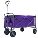 Outdoor Garden Multipurpose Micro Collapsible Beach Trolley Cart Camping Folding Wagon