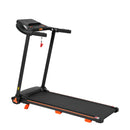 Treadmills for Home, 2.5HP Quiet Folding Treadmill with Heart Rate Sensor, 300lbs Weight Capacity, 7.5MPH, Incline Treadmill With USB Charge Station For Android & Bluetooth Speaker, 6 Shock-Absorbing