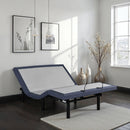 Queen Adjustable Bed Base with Three Vibration Modes and Head and Foot Position Adjustments