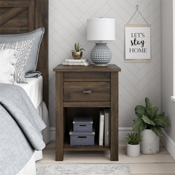 Farmington Nightstand, Rustic