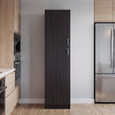 Core Axis Multystorage Pantry Cabinet – Tal Storage Organizer with Open Shelves for Living Room, Kitchen & Home Office