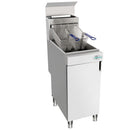 90,000 BTU 3 Burner Commercial Gas Fryer 35-40 lb Natural Gas