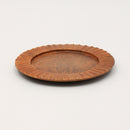 Handcrafted 13' Wood Brown Charger Plate| Wooden Dinning Placemat|Artisan Wood Tableware
