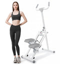 Stair Stepper Machine, Vertical Climber Exercise Equipment with LCD Display, Compact Cardio Step Trainer for Full-Body Home Workouts