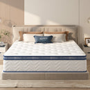 King Size Mattress,12 Inch Hybrid Mattress, Individually Pocketed Innerspring, Medium Firm