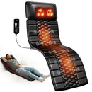 Shiatsu Full Body Massage Mat with Heat, Detachable Massager Pad, 10 Vibrating Motors, Deep Tissue Pain Relief for Back, Neck & Legs - Relaxation at Home or Office, Fathers Day Dad Gifts
