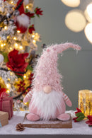 8.7x5.9x22.4' Fabric Pink Gnome Decor