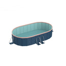2.8m PVC folding pool (not inflatable) bathes and cools in summer, suitable for outdoor patio beach garden