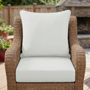 Outdoor Deep Seat Cushion Set 24x24inch Waterproof Patio Furniture Cushions Fade Resistant Outdoor Cushions for Chair, Sofa, and Couch