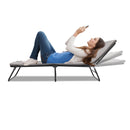 Folding Camping Cot for Adults,  5-Angle Adjustable Camping Cot Heavy Duty Outdoor Bed with Carry Bag,1200 D Layer Oxford Travel Camp Cots