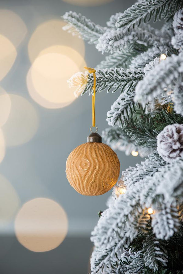 D3' Christmas Ball Ornaments, Glass Decorative Hanging Ball Christmas Tree Ornaments for Holiday Party Decorations, Set of 12