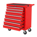 7-Drawer Rolling Tool Chest with Wheels, Multifunctional Tool Box and Storage Cabinet for Garage, Workshop, or Repair Shop