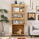 Furniture Style Dog Crate  Ladder Bookcase Pet Friendly Furniture
