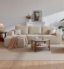 105' Cloud Sectional Couch with L-Shape Chaise,Modern Modular Sofa with Deep Seat, Upholstered Couches for Living Room Bedroom,No Assembly Required