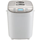 Bread Maker, 15-in-1 3LB Dough Machine, Nonstick Ceramic Pan Automatic Breadmaker with Gluten Free Setting, Whole Wheat Bread Making, Digital, Programmable, 3 Loaf Sizes, 3 Crust Colors, White