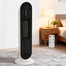 Adjustable Thermostat,Ceramic Tower Indoor Space Heater for Home,24H Timer & Remote Control, Tip-Over and Overheating Safety Protection