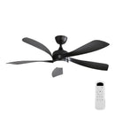 (Same as W882P146310) 52 Inch Modern Ceiling Fan With 3 Color Dimmable 5 ABS Blades Remote Control Reversible DC Motor With Led Light