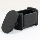 Mid Century Modern Accent Chair with Wood Frame, Upholstered Living Room Chairs with Waist Cushion, Reading Armchair for Bedroom Sunroom