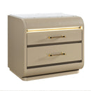 GIGI GOLD NIGHTSTAND