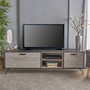 Multifunctional TV Cabinet with Ample Storage – Organize Media Devices, Remotes & More for Living Room, Bedroom or Office