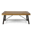 Outdoor Acacia Wood Coffee Table, Teak