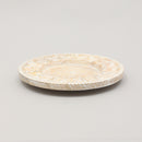 Handcrafted 13' Wood White Charger Plate| Wooden Dinning Placemat|Artisan Wood Tableware