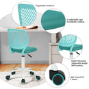 CARNATION TURQUOISE ADJUSTABLE SWIVEL CHAIR