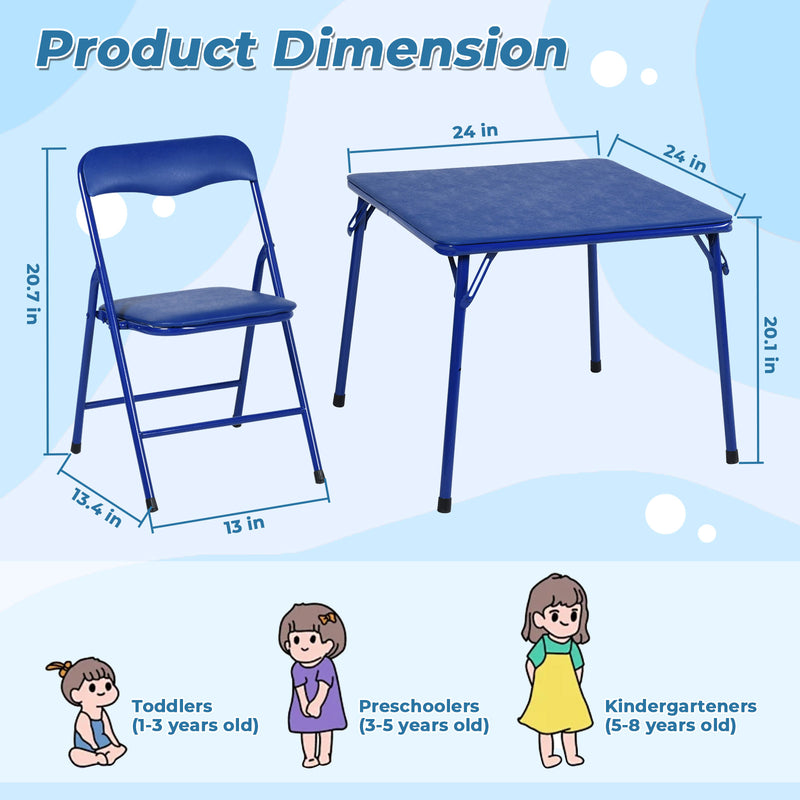Children's Table and Chair Set – Safe, Durable, and Colorful Fun