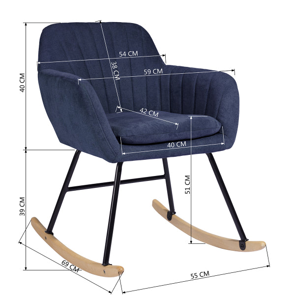 Switch Rocking Chair PINK