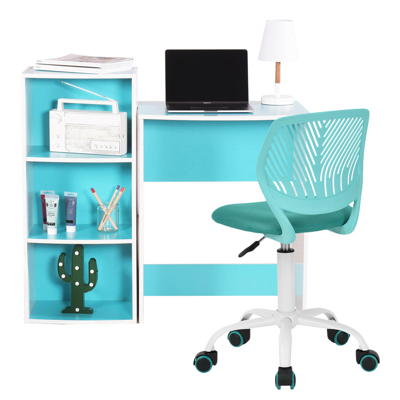 CARNATION Height Adjustable Swivel Small Office Chair - HomyCasa