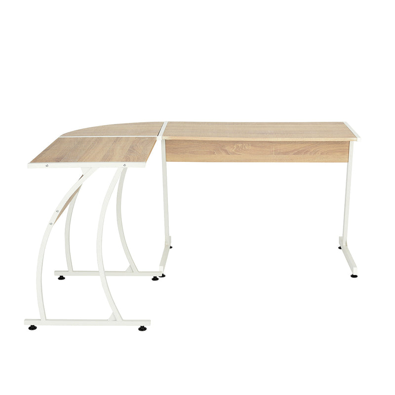 ARLETTE Home Office L-Shape Desk Writing Desk 57.9 In