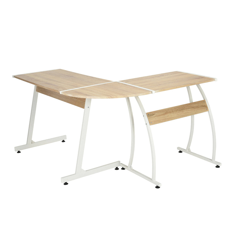 ARLETTE Home Office L-Shape Desk Writing Desk 57.9 In