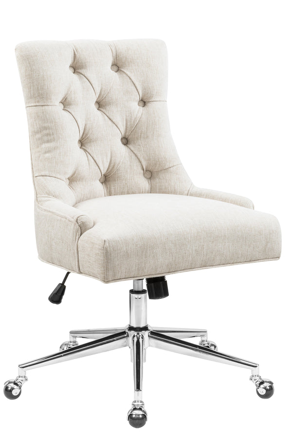 CHADEN Fully Upholstered Swivel Office Chair