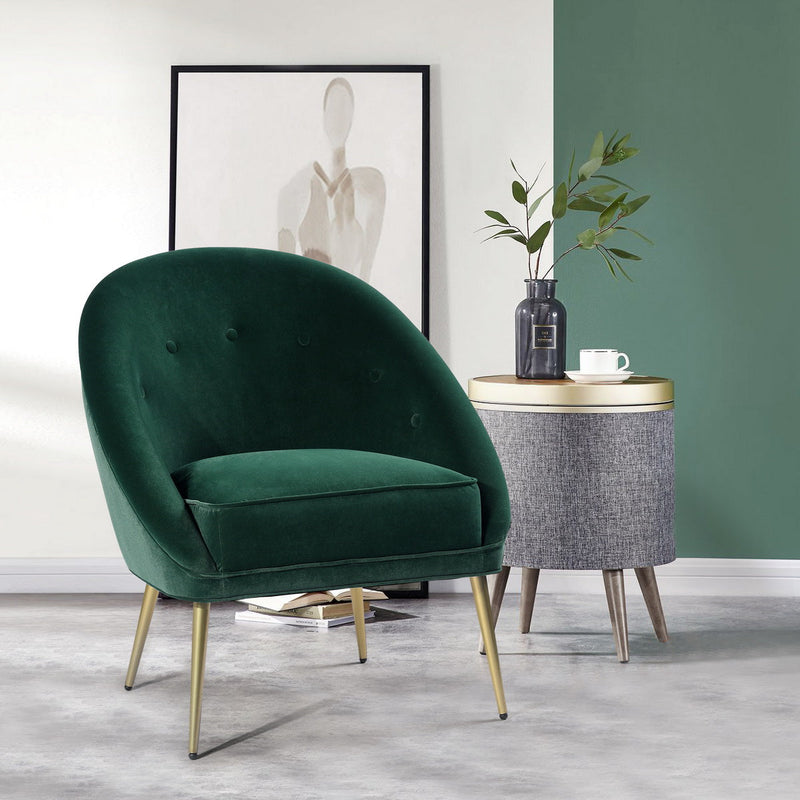 CONTENTO Luxury Styling Lounge Chair - HomyCasa