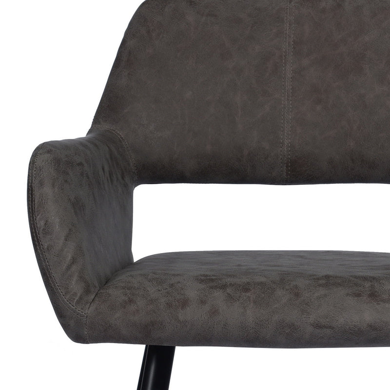 CROMWELL Vintage/Fabric Scandinavian Style Upholstered Armchair 22'' Wide