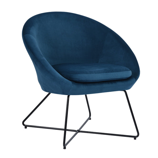 DOUMBIA Velvet Accent Chair - HomyCasa