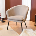 DIXIER Modern  small armchair in fabric