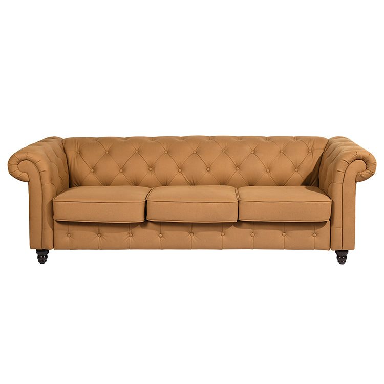 EDWINA Milford 66.9'' Vegan Leather Sofa