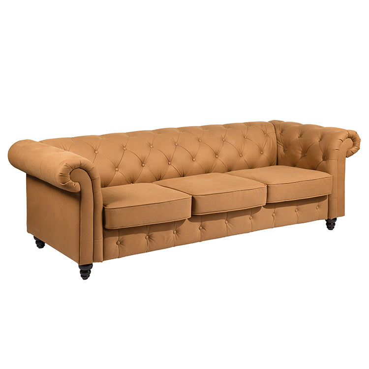 EDWINA Milford 66.9'' Vegan Leather Sofa