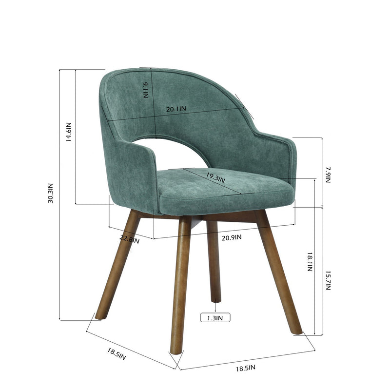 French County Style Dining Chair (Set of 2)