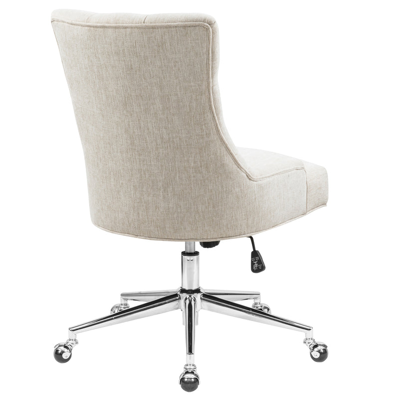 CHADEN Fully Upholstered Swivel Office Chair