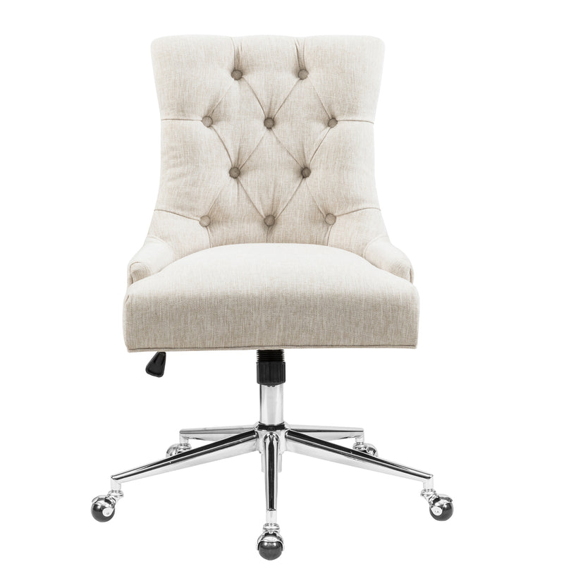 CHADEN Fully Upholstered Swivel Office Chair