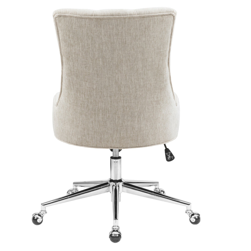 CHADEN Fully Upholstered Swivel Office Chair