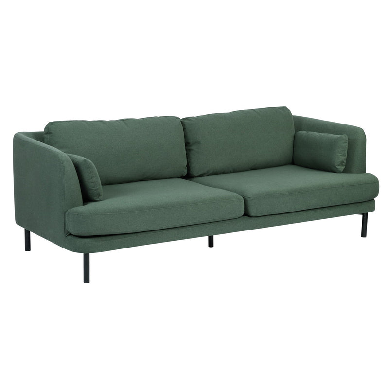 CLEMENCY Arm Chesterfield Loveseat with Reversible Cushions
