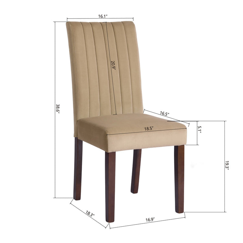 Velvet Side Chair (Set of 2)