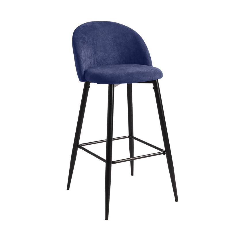 HASEEB 2-Piece 30'' Upholstered Bar Stool