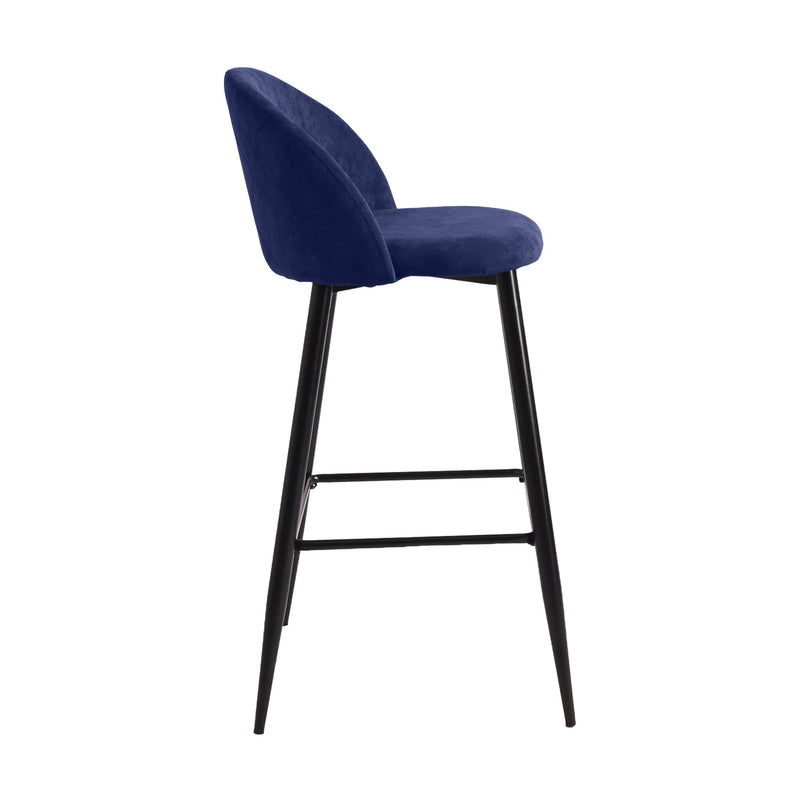 HASEEB 2-Piece 30'' Upholstered Bar Stool