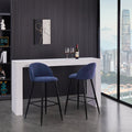Haseeb 2-Piece 26" Upholstered Counter Height Bar Stool Bar Chairs