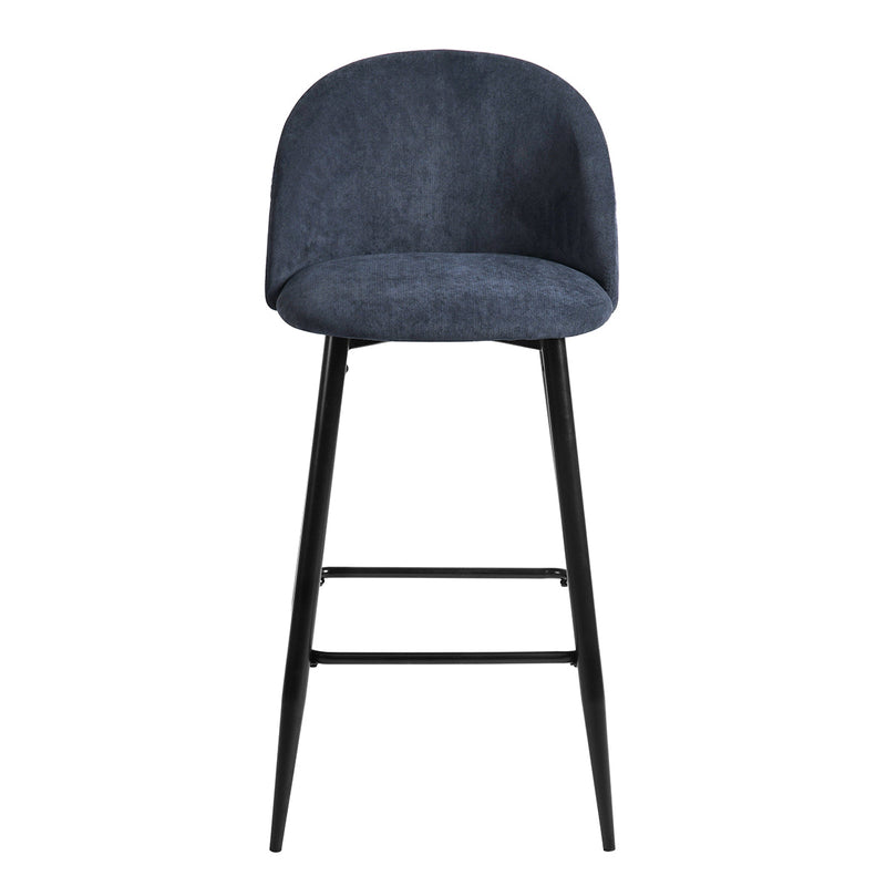 Haseeb 2-Piece 26" Upholstered Counter Height Bar Stool Bar Chairs
