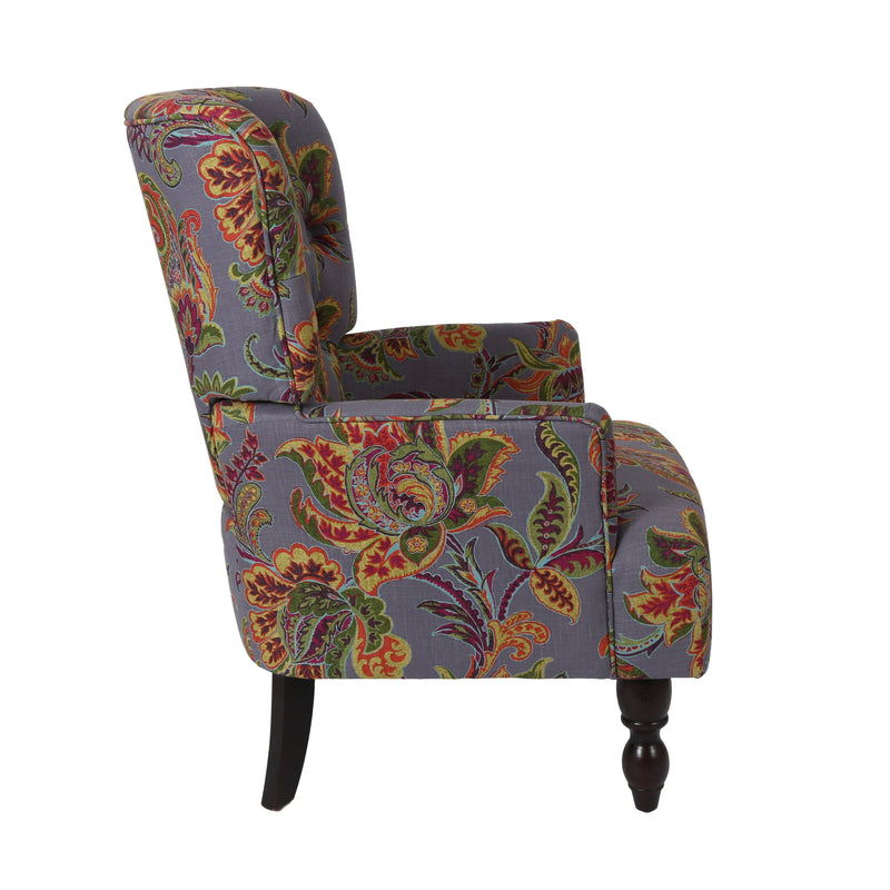 JOVANNI Upholstered Armchair 27.5" Wide